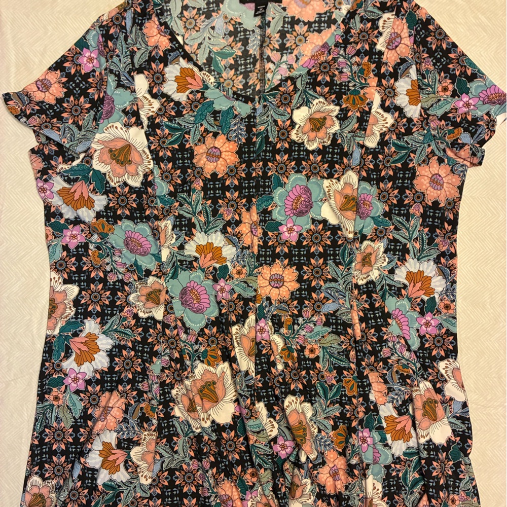Chenault Multicolor Floral Blouse